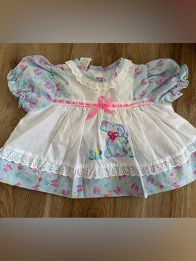 Vintage Embroidered Cuties by Judy Dress